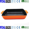 Enamel Cast Iron Baking Pan with Cover 30X11cm